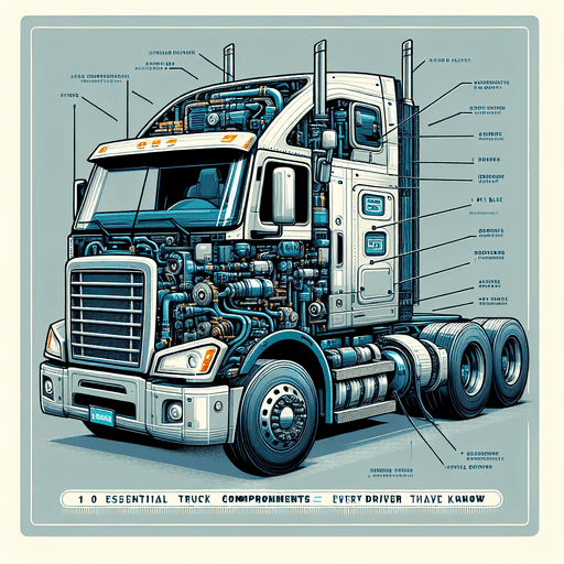 10 Komponen Utama Truk yang Wajib Diketahui oleh Setiap Pengemudi