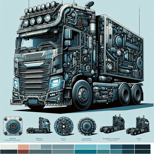 Eksplorasi Komponen Truk, Teknologi Mutakhir, dan Perkembangan Truk Tanpa Awak